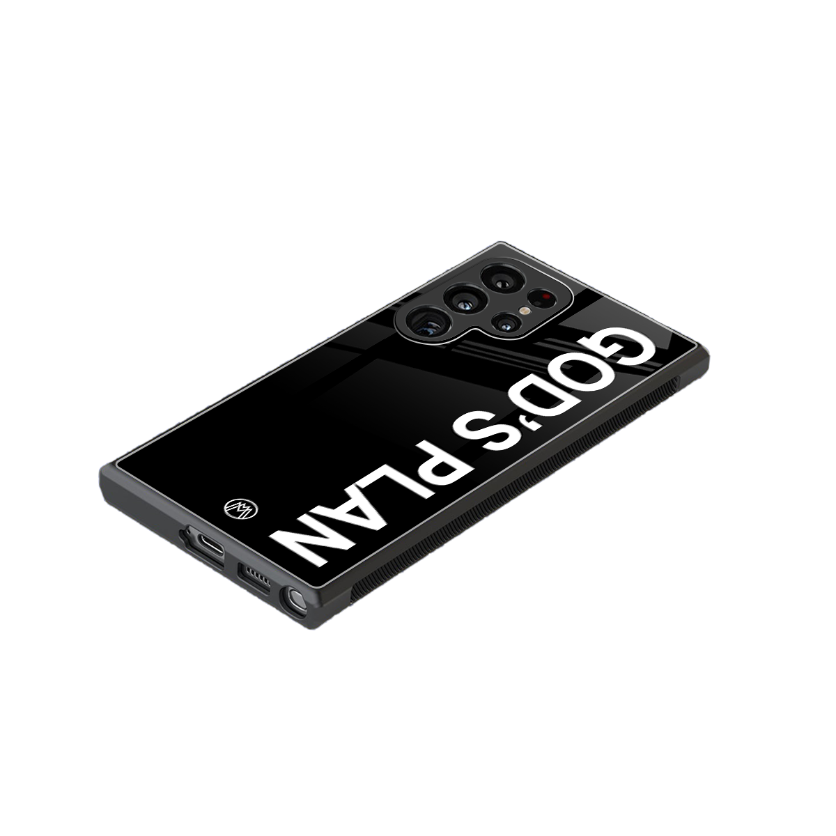 god's plan back phone cover | glass case for samsung galaxy s24 ultra