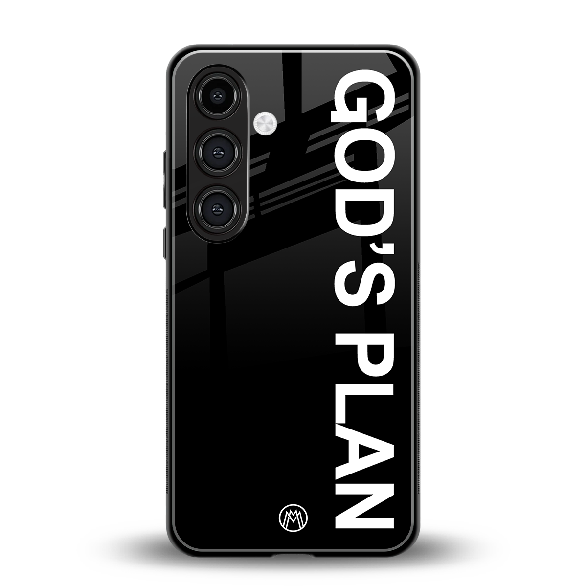 god's plan back phone cover | glass case for samsung galaxy s24 fe