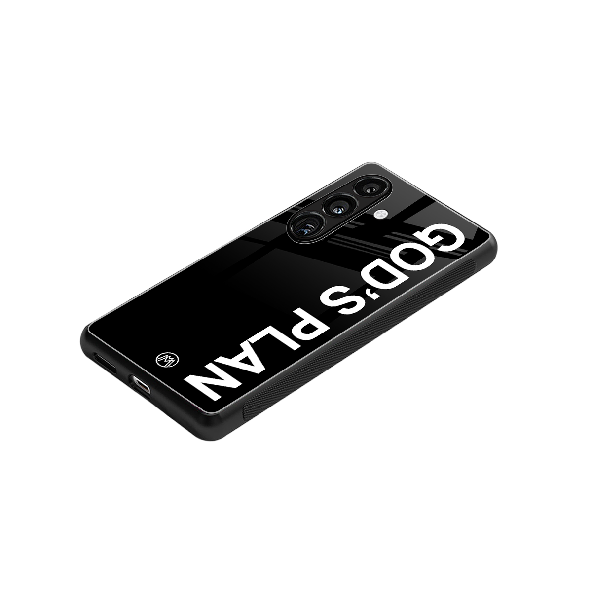 god's plan back phone cover | glass case for samsung galaxy s24 fe