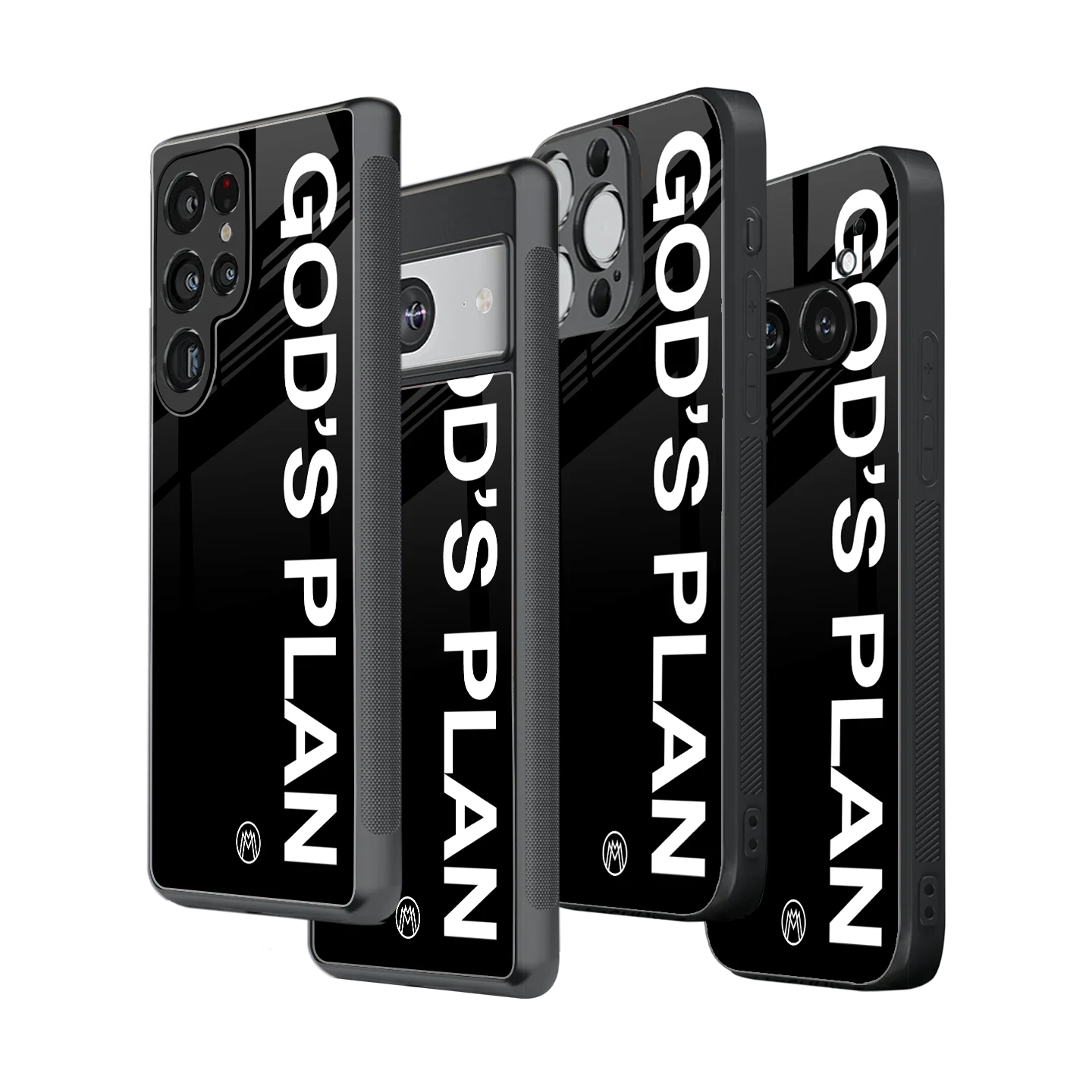 Stylish Glass Back Case for All Smartphones โ iPhone, Samsung, OnePlus, Pixel, Redmi, Oppo, Vivo, Motorola