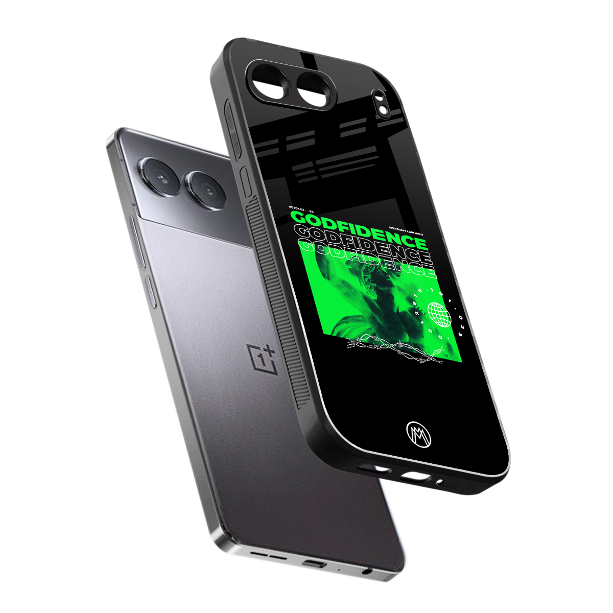 godfidence back phone cover | glass case for oneplus nord 4