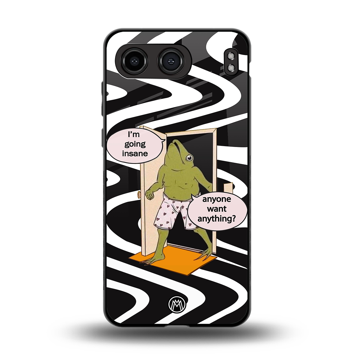 going insane back phone cover | glass case for oneplus nord 4