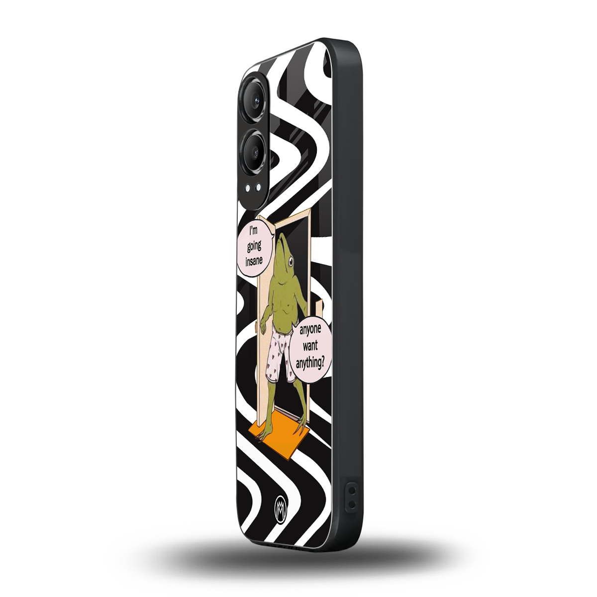 going insane back phone cover | glass case for oneplus nord ce 4 lite