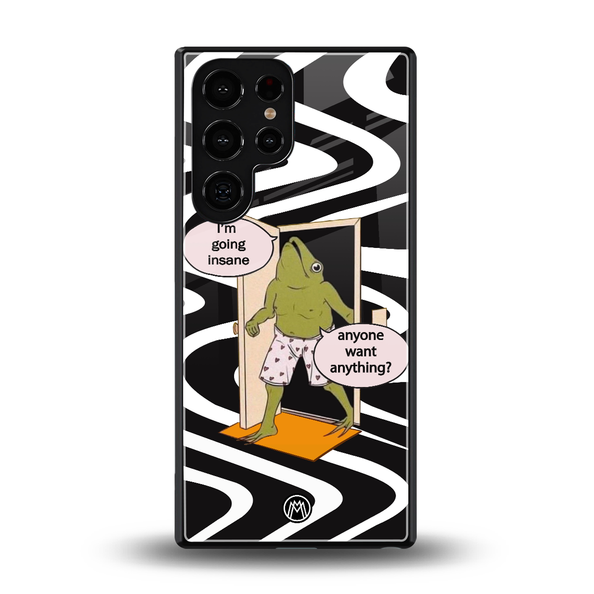 going insane back phone cover | glass case for samsung galaxy s25 ultra