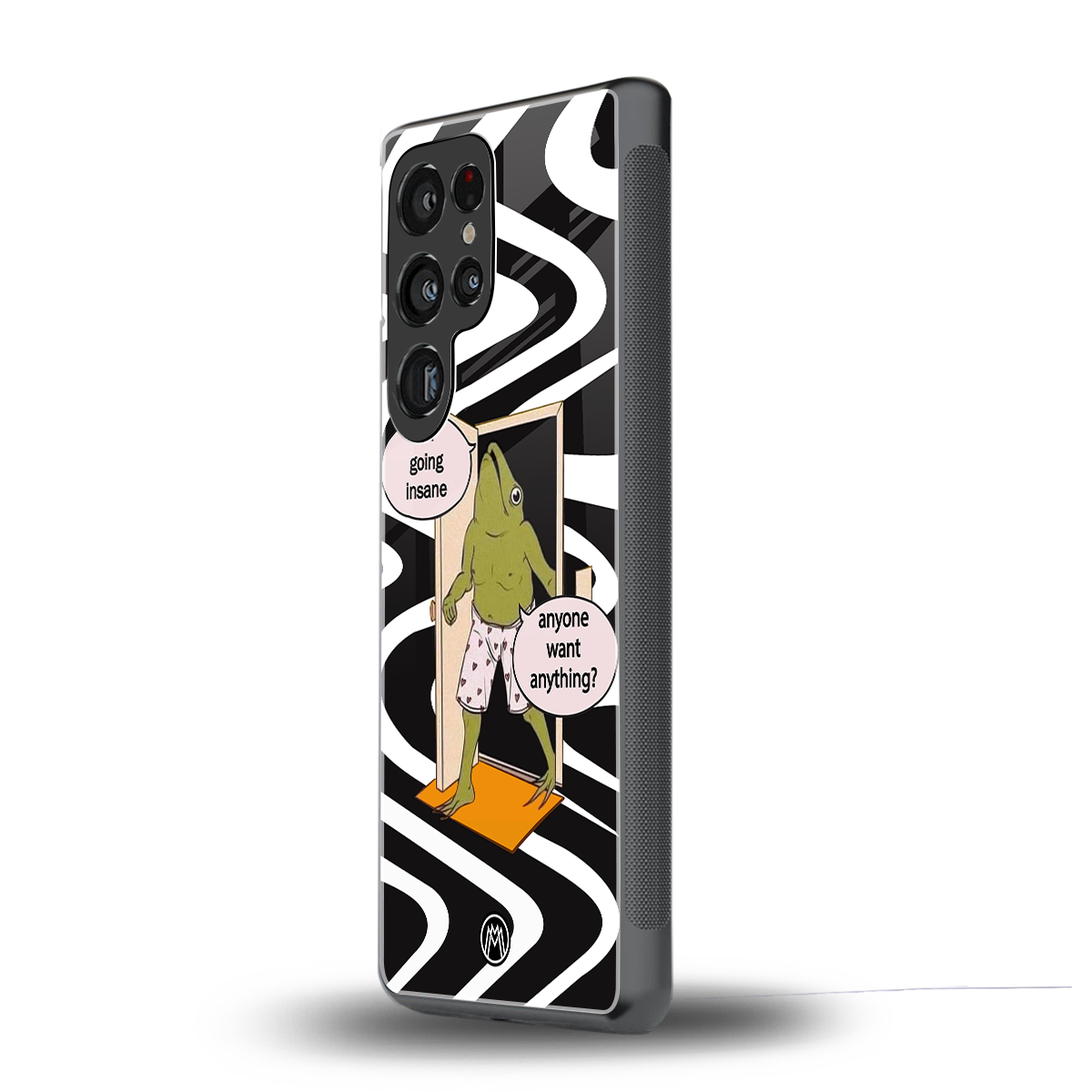 going insane back phone cover | glass case for samsung galaxy s25 ultra