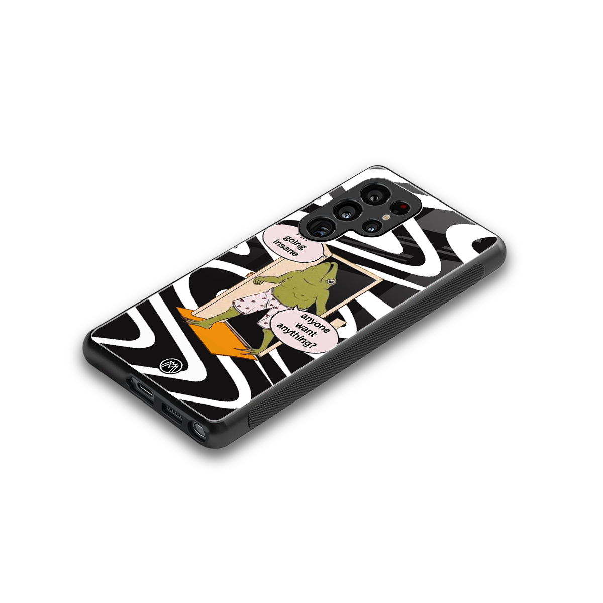 going insane back phone cover | glass case for samsung galaxy s25 ultra