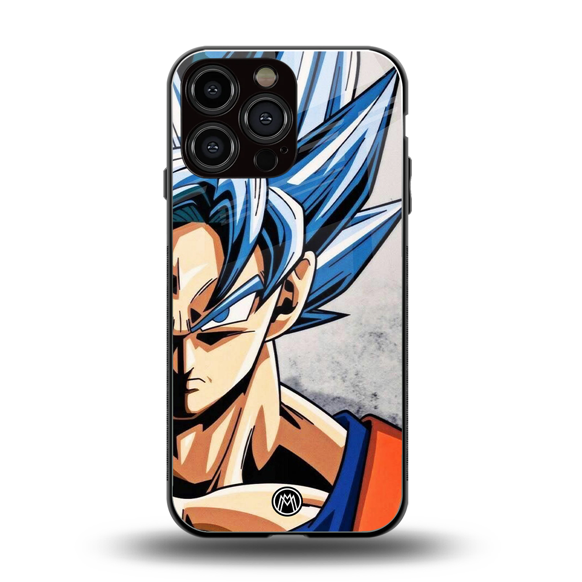 goku dragon ball z anime back phone cover | glass case for iphone 16 pro max