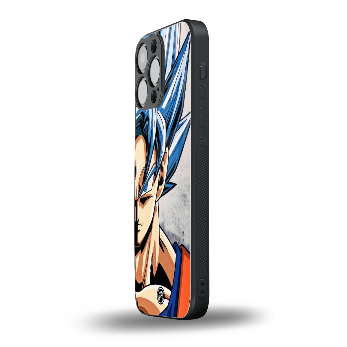 goku dragon ball z anime back phone cover | glass case for iphone 16 pro max