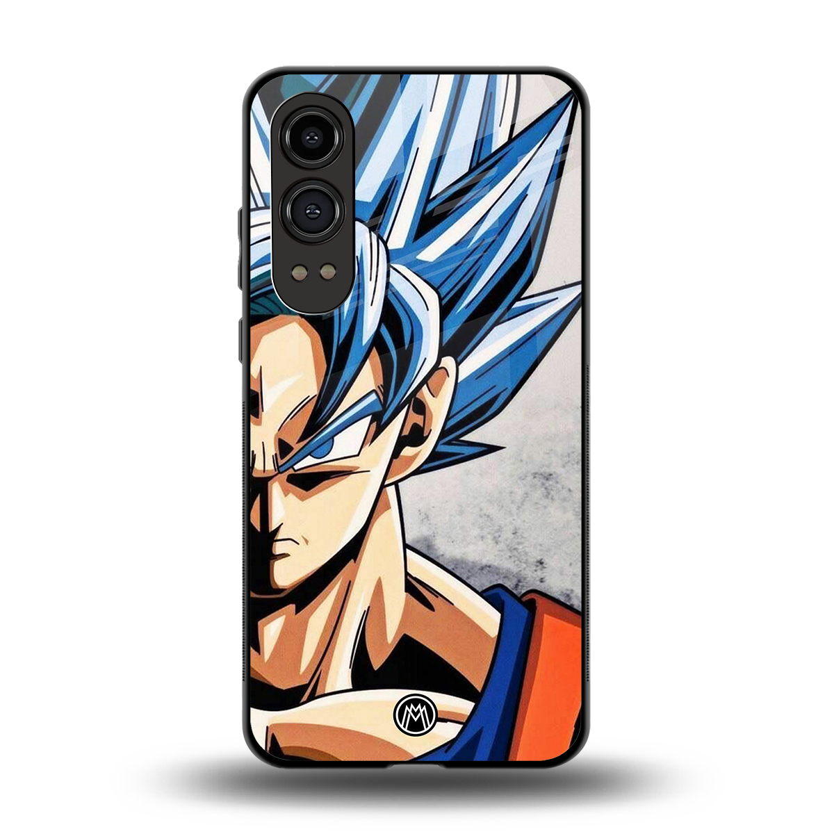 goku dragon ball z anime back phone cover | glass case for oneplus nord ce 4 lite