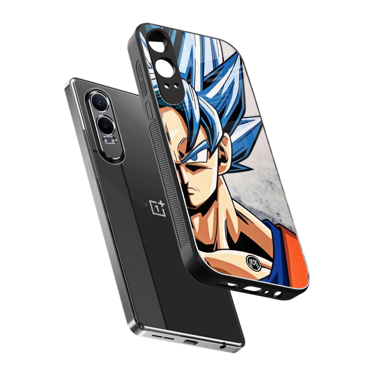 goku dragon ball z anime back phone cover | glass case for oneplus nord ce 4 lite