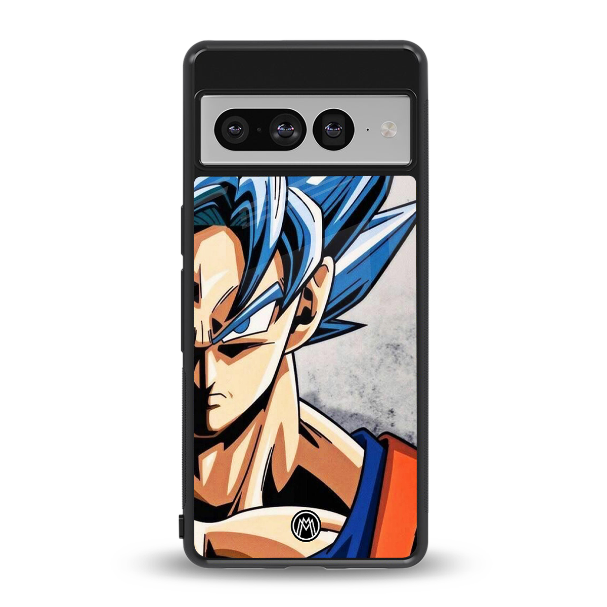 goku dragon ball z anime back phone cover | glass case for google pixel 7 pro