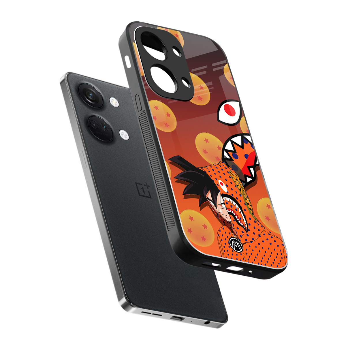 goku back phone cover | glass case for oneplus nord 3