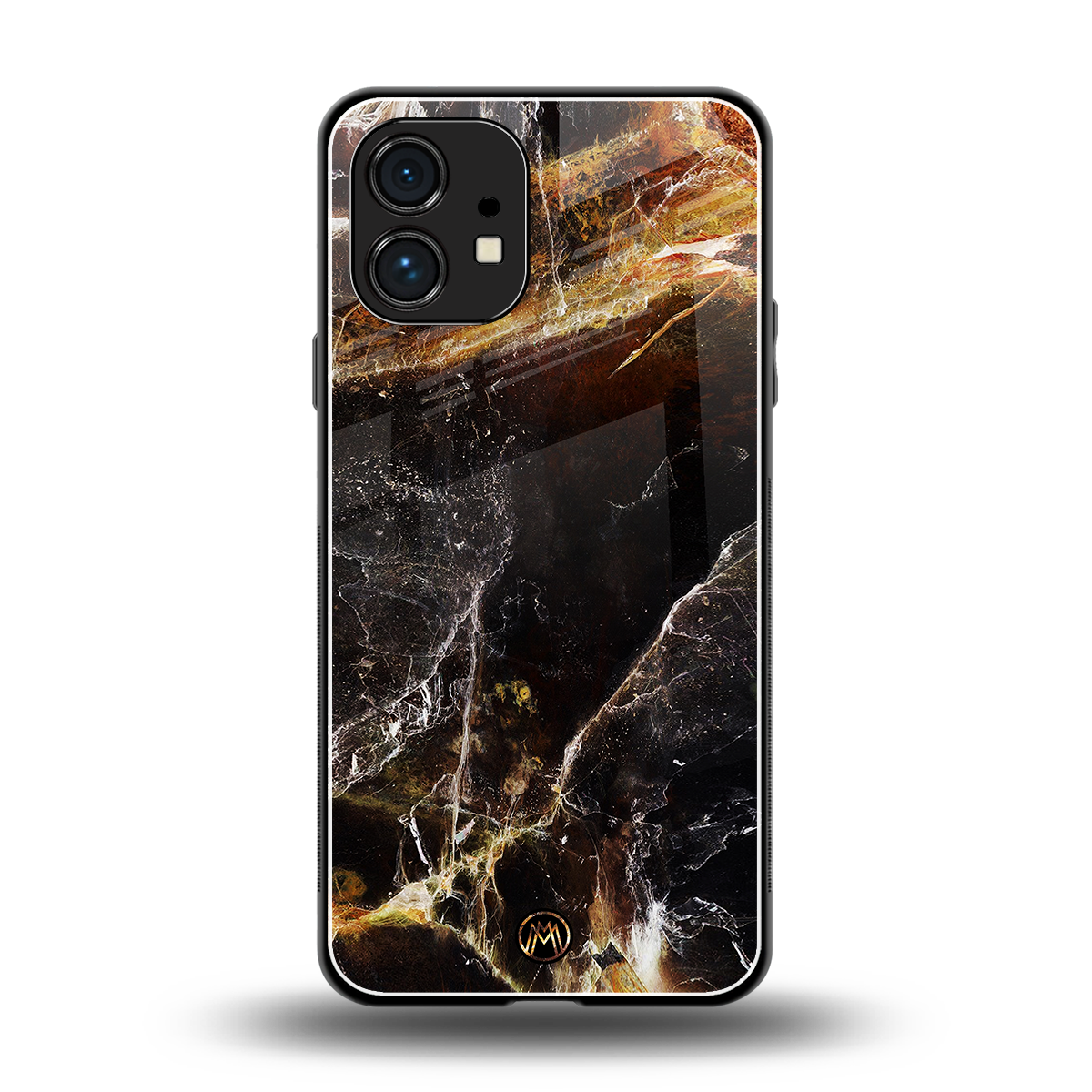 gold dust back phone cover | glass case for nothing phone 1