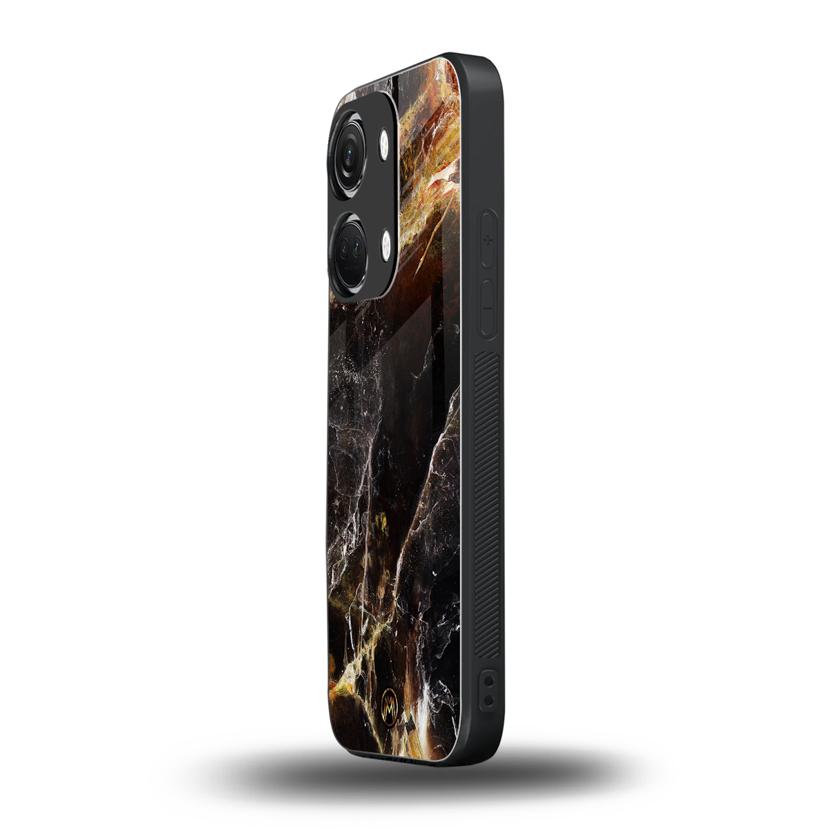 gold dust back phone cover | glass case for oneplus nord 3