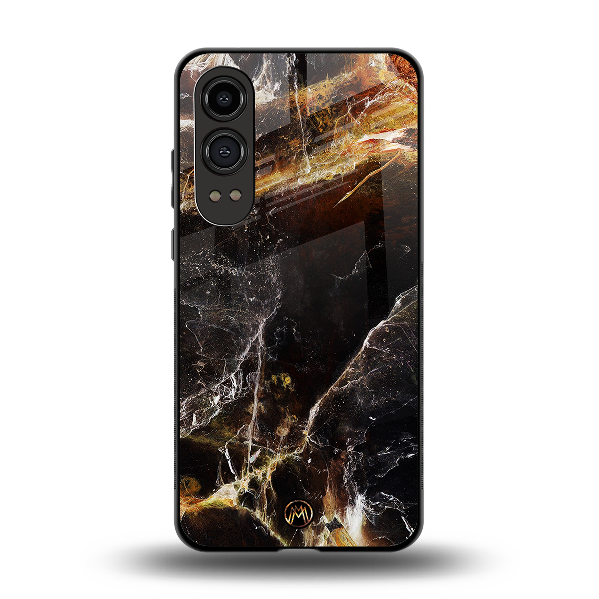 gold dust back phone cover | glass case for oneplus nord ce 4 lite