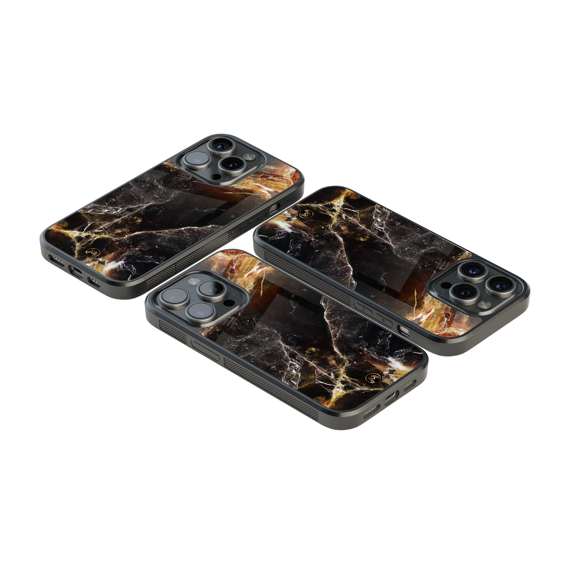 Luxury Glass Back Mobile Cover for iPhone, Samsung Galaxy, OnePlus, Pixel, Redmi & More