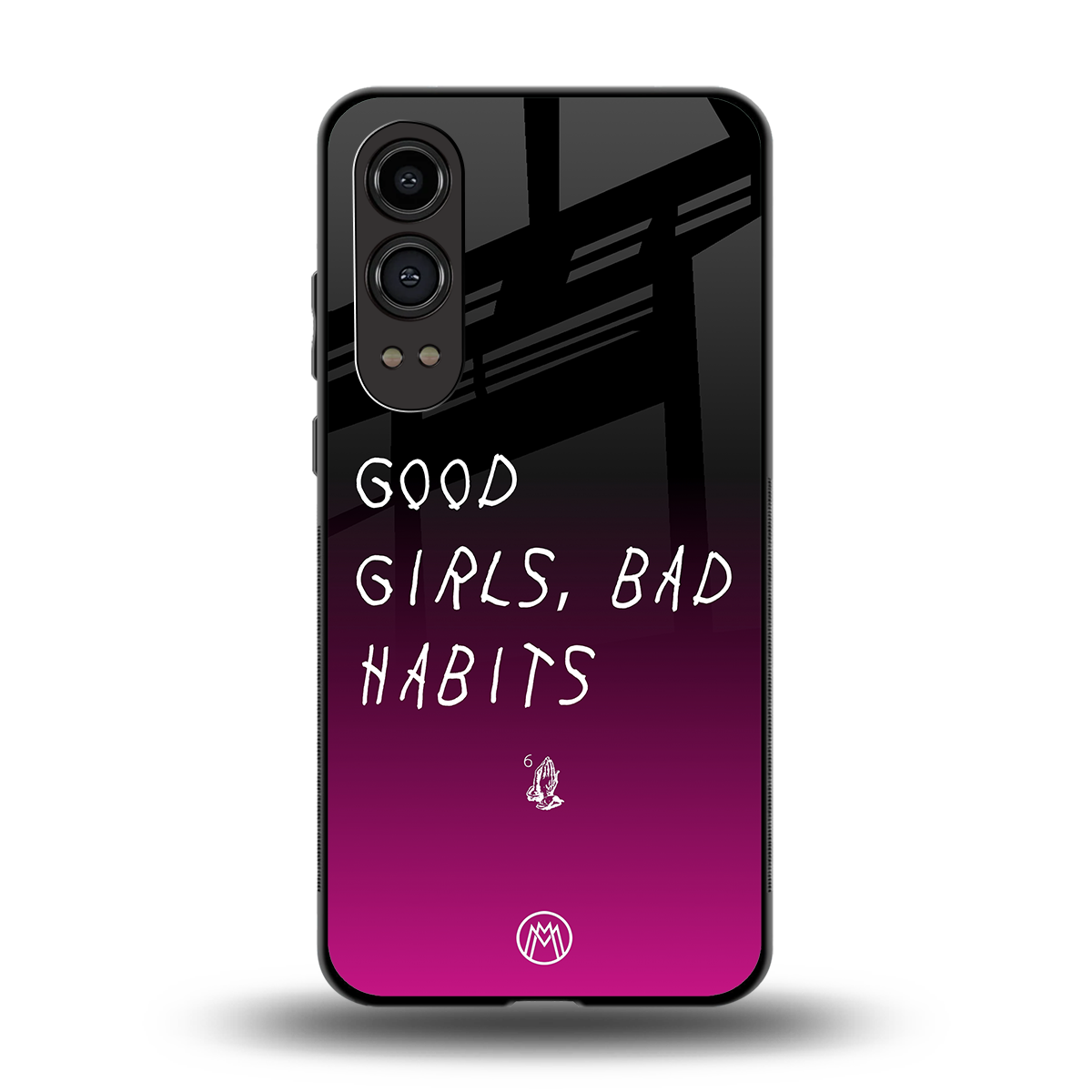 good girls bad habits back phone cover | glass case for oneplus nord ce 4 lite