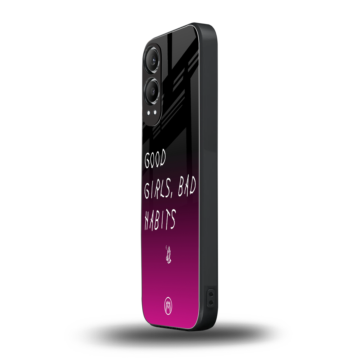 good girls bad habits back phone cover | glass case for oneplus nord ce 4 lite