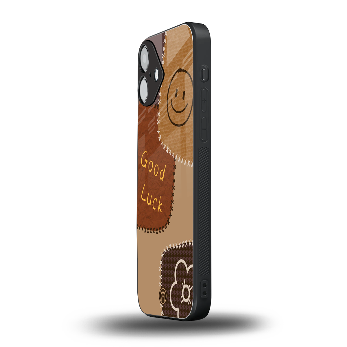 good luck back phone cover | glass case for iphone 16 plus