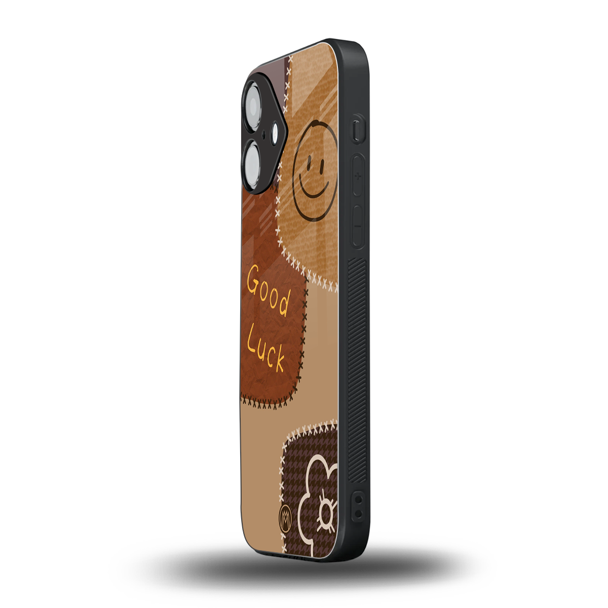 good luck back phone cover | glass case for iphone 16
