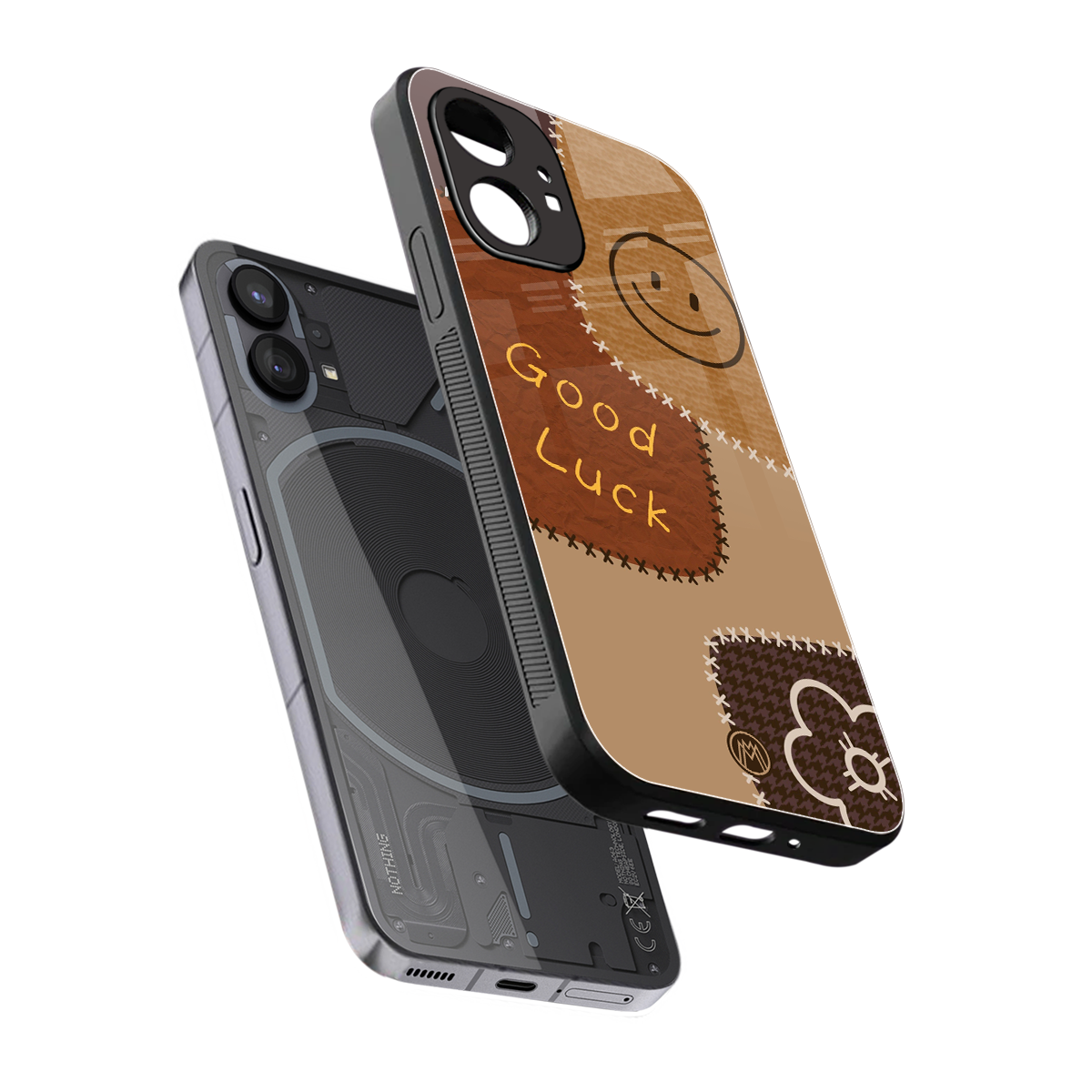 good luck back phone cover | glass case for nothing phone 1