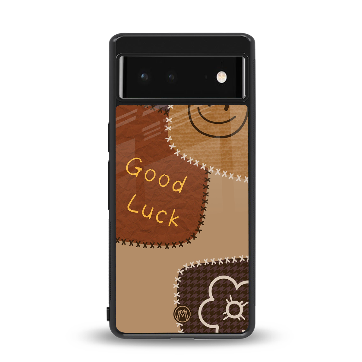 good luck back phone cover | glass case for google pixel 6