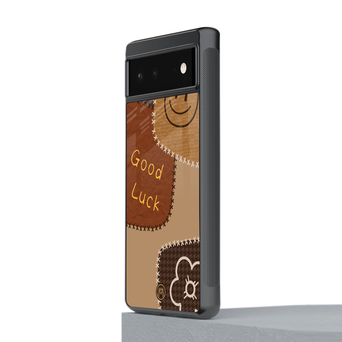 good luck back phone cover | glass case for google pixel 6