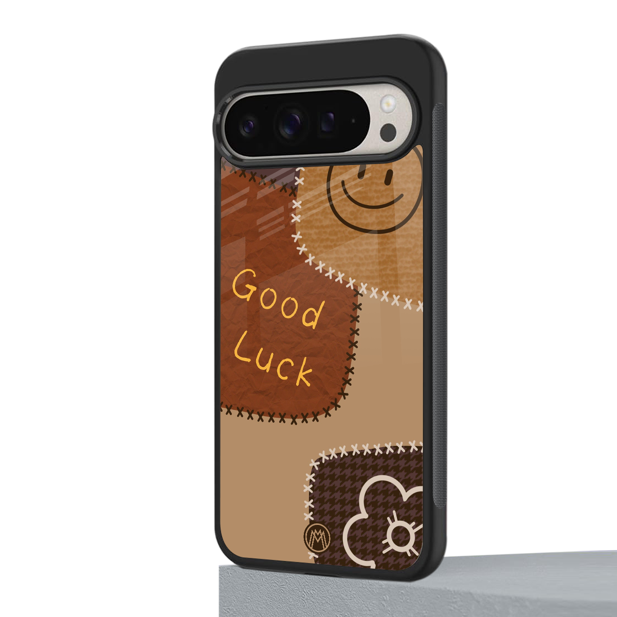 good luck back phone cover | glass case for google pixel 9 pro