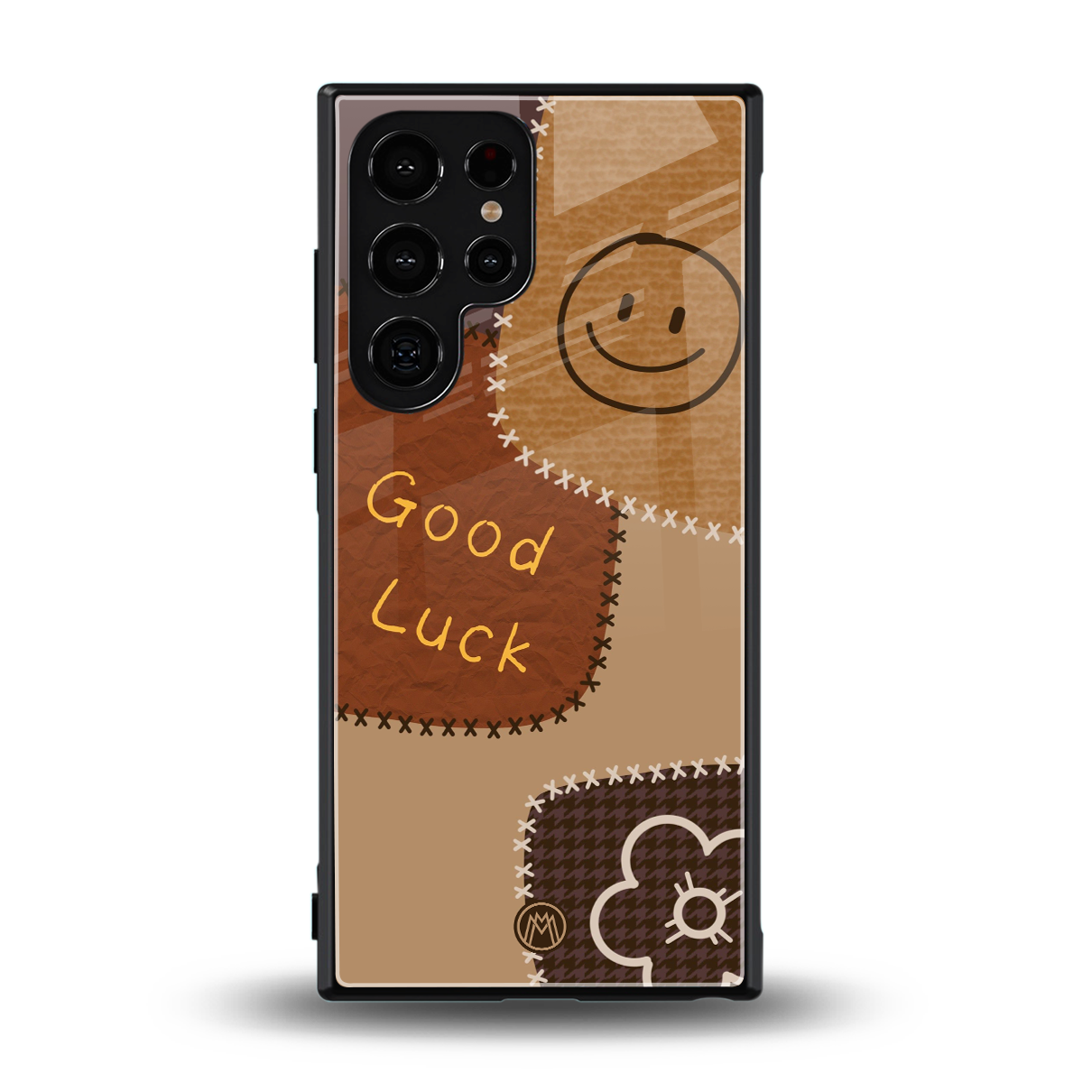 good luck back phone cover | glass case for samsung galaxy s24 ultra