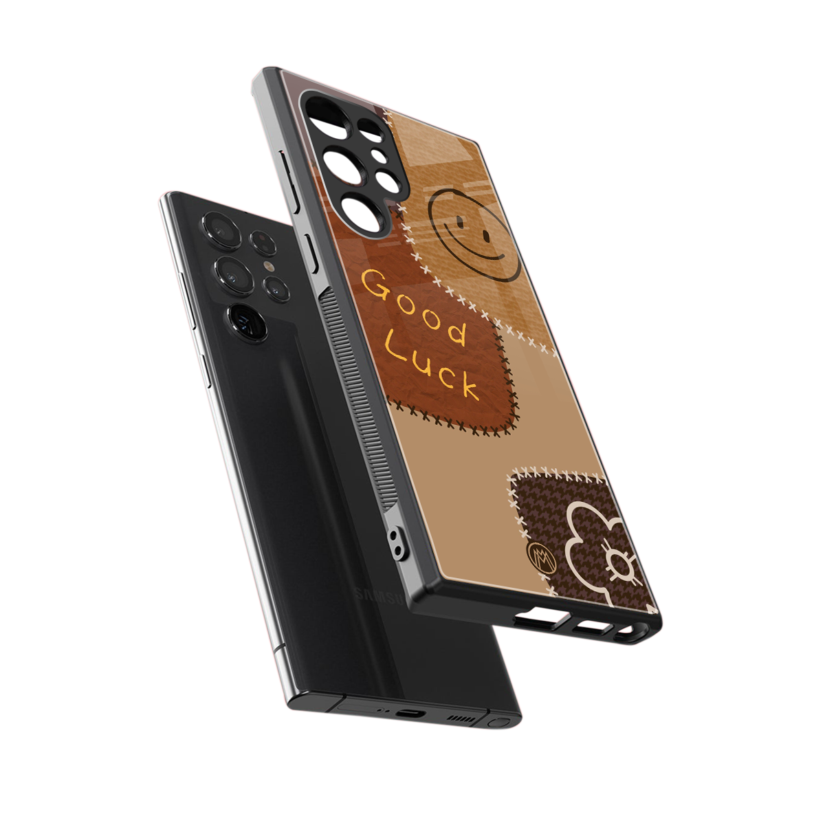 good luck back phone cover | glass case for samsung galaxy s24 ultra