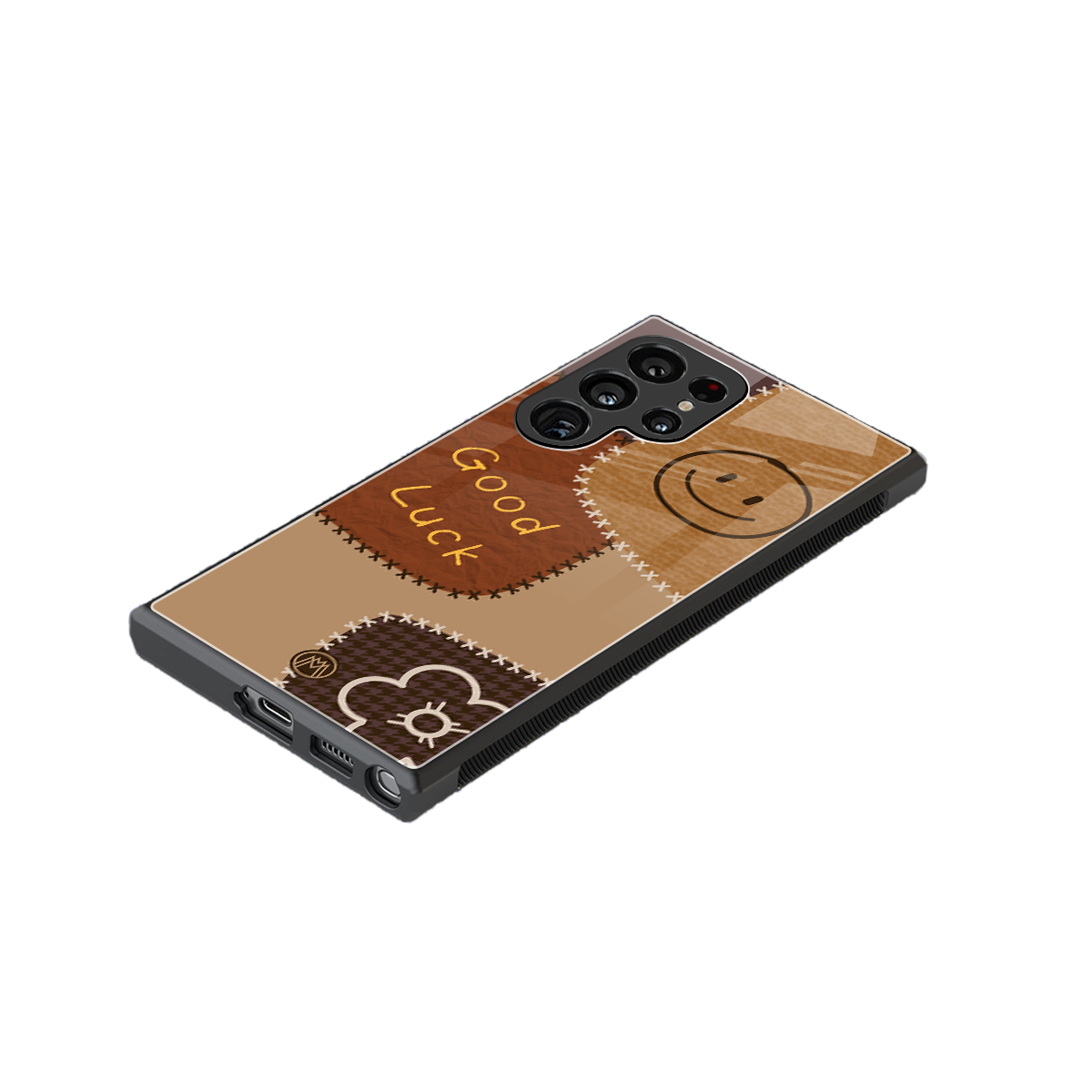 good luck back phone cover | glass case for samsung galaxy s24 ultra