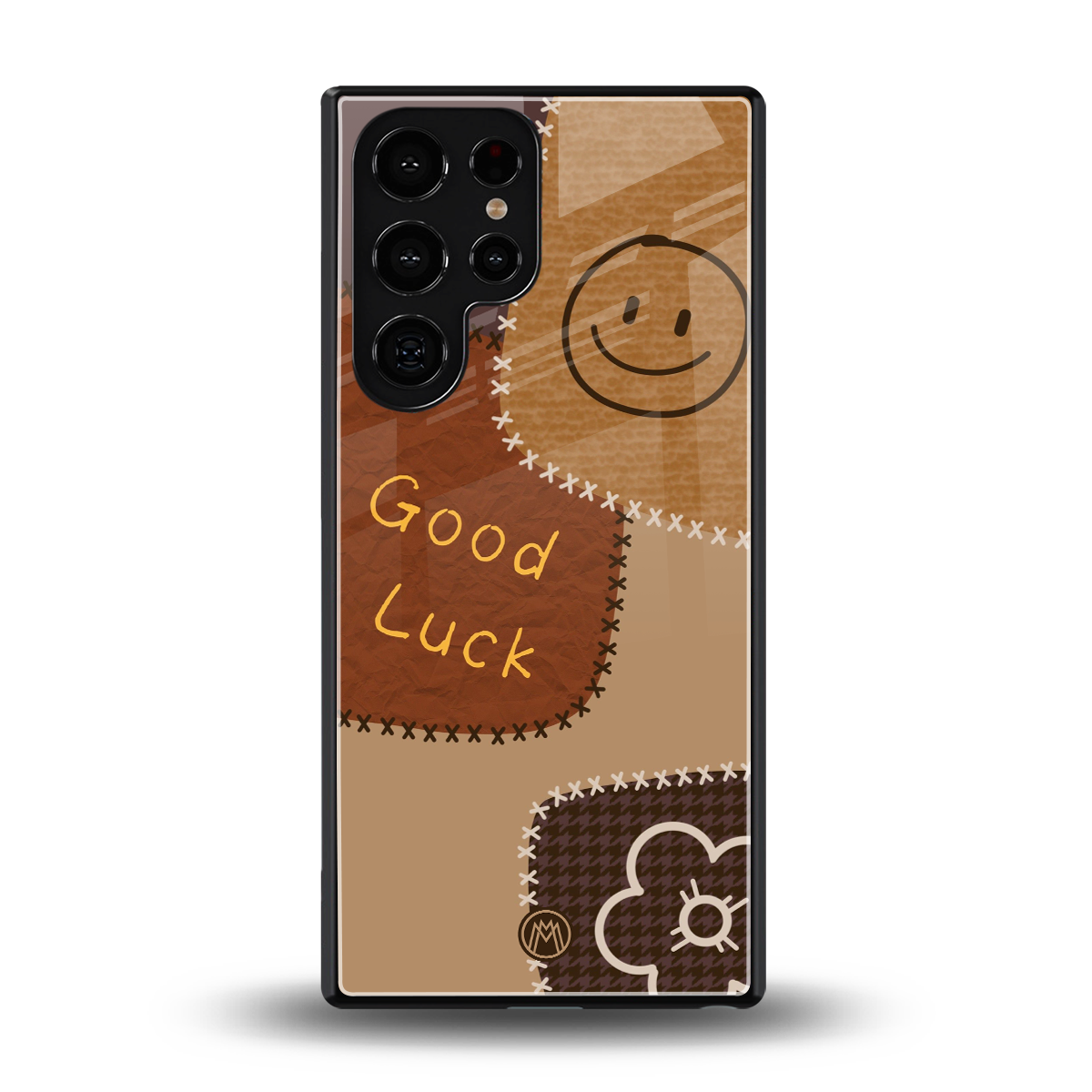 good luck back phone cover | glass case for samsung galaxy s25 ultra