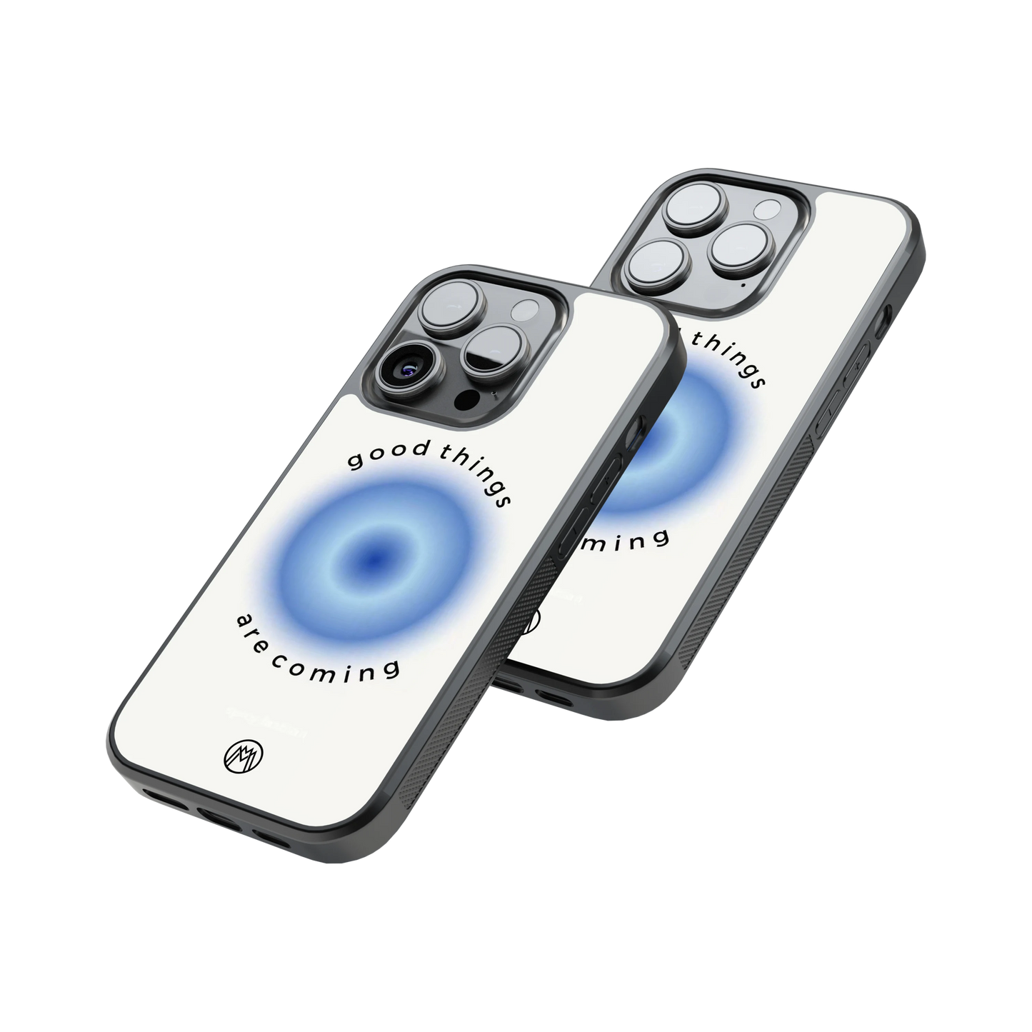 Protective Glass Back Phone Case Compatible with iPhone, Samsung, OnePlus, Pixel & More