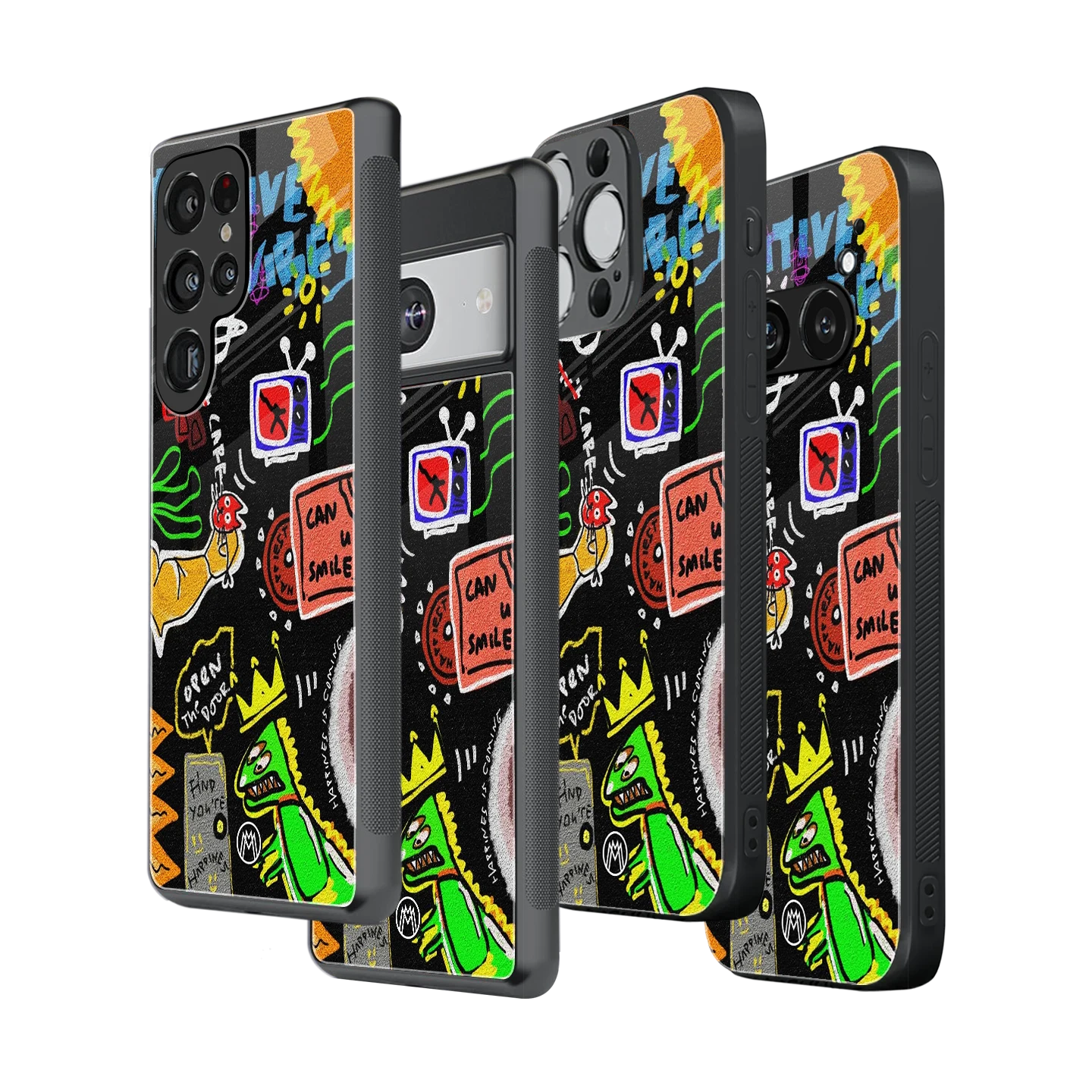 Stylish Glass Back Case for All Smartphones โ iPhone, Samsung, OnePlus, Pixel, Redmi, Oppo, Vivo, Motorola