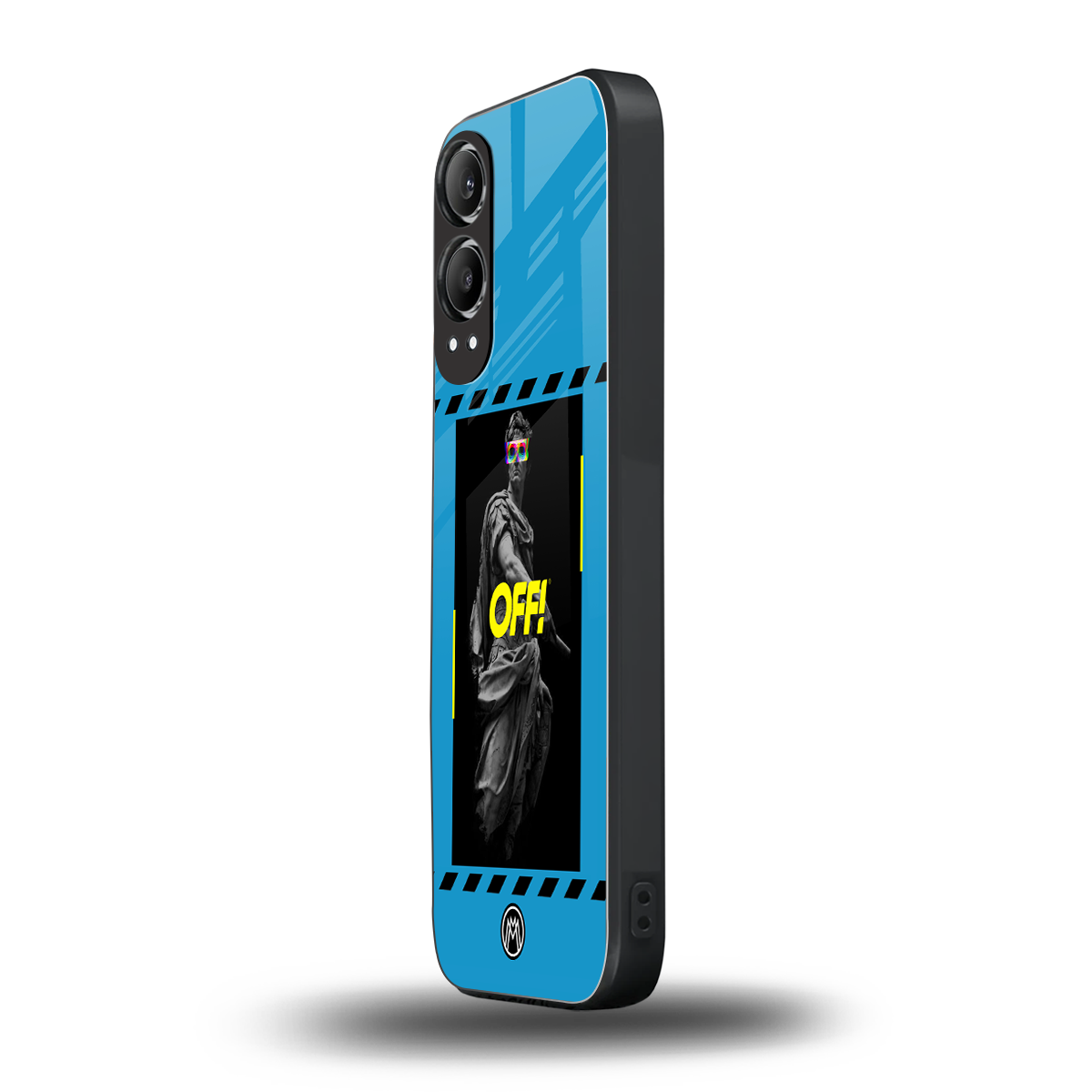 groovy caesar back phone cover | glass case for oneplus nord ce 4 lite