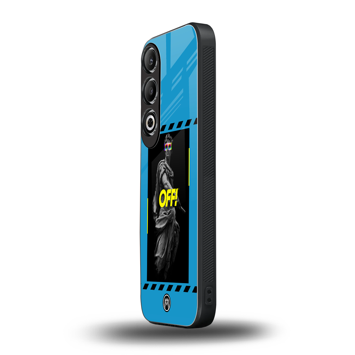 groovy caesar back phone cover | glass case for oneplus nord ce 4