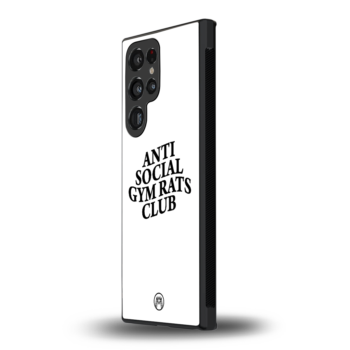 gym rats club back phone cover | glass case for samsung galaxy s24 ultra