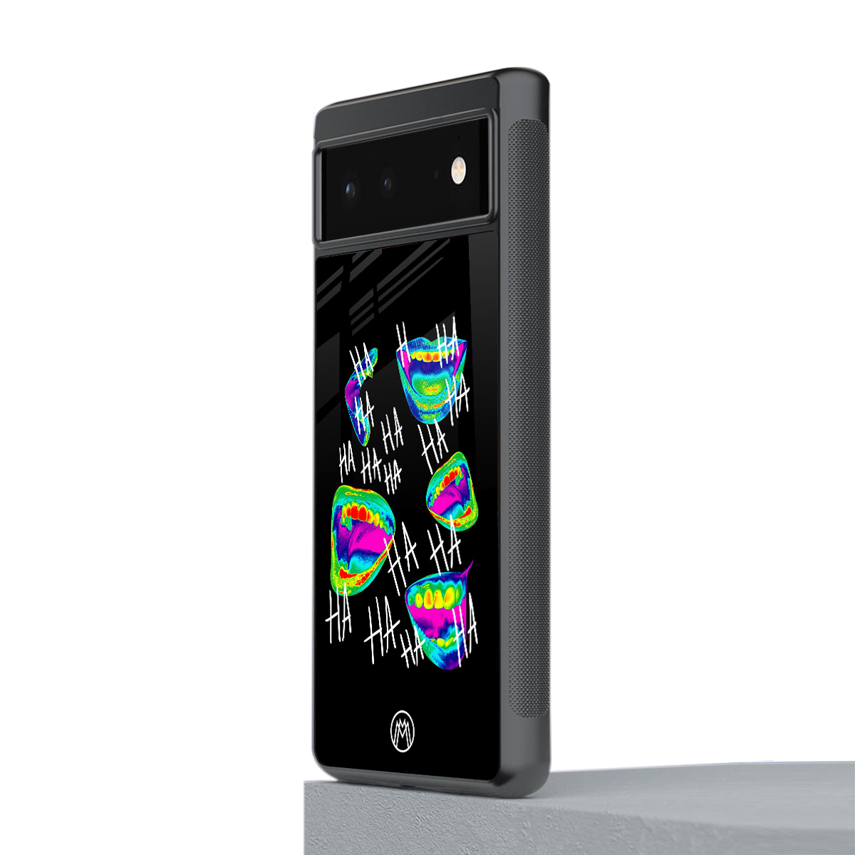 hahahahahaha back phone cover | glass case for Google Pixel 6A