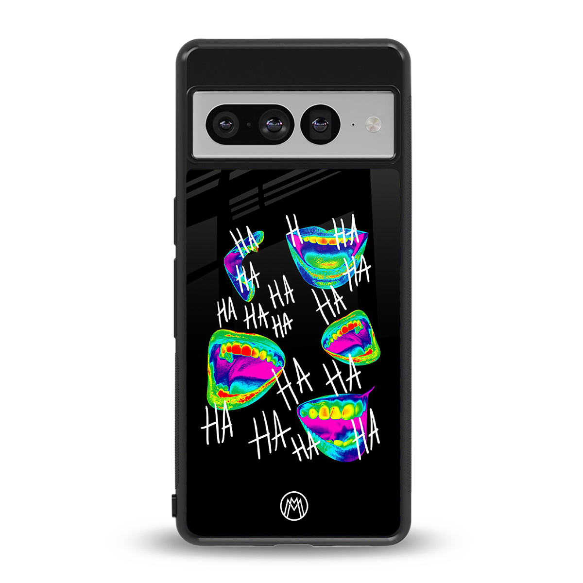 hahahahahaha back phone cover | glass case for google pixel 7 pro