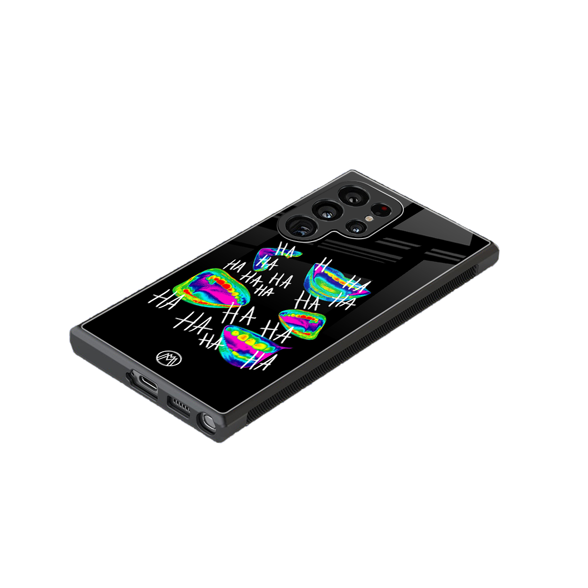 hahahahahaha back phone cover | glass case for samsung galaxy s24 ultra