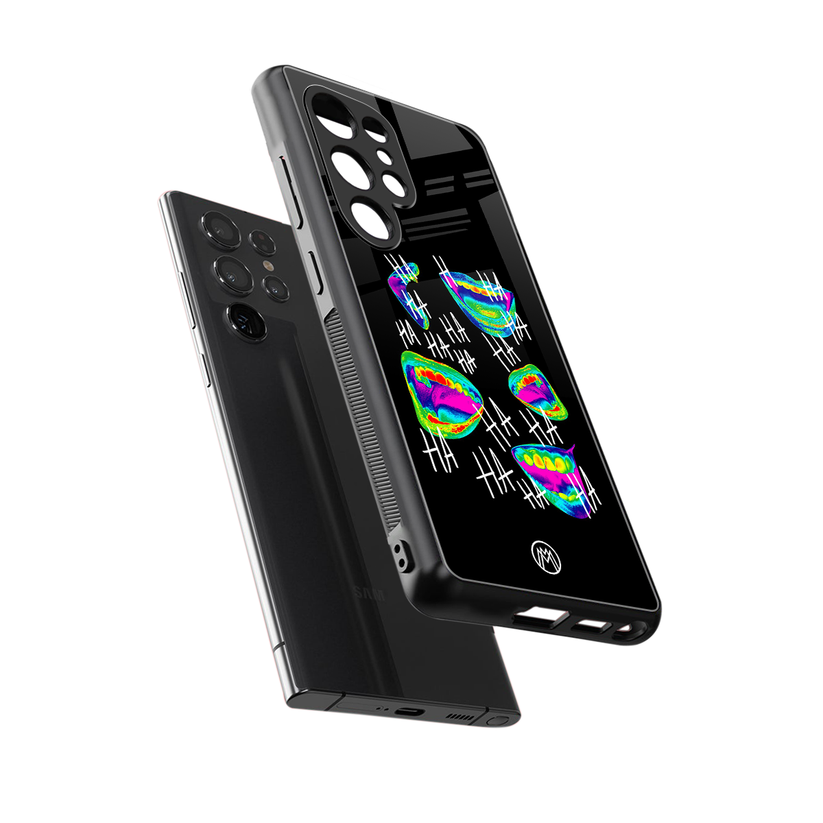 hahahahahaha back phone cover | glass case for samsung galaxy s25 ultra