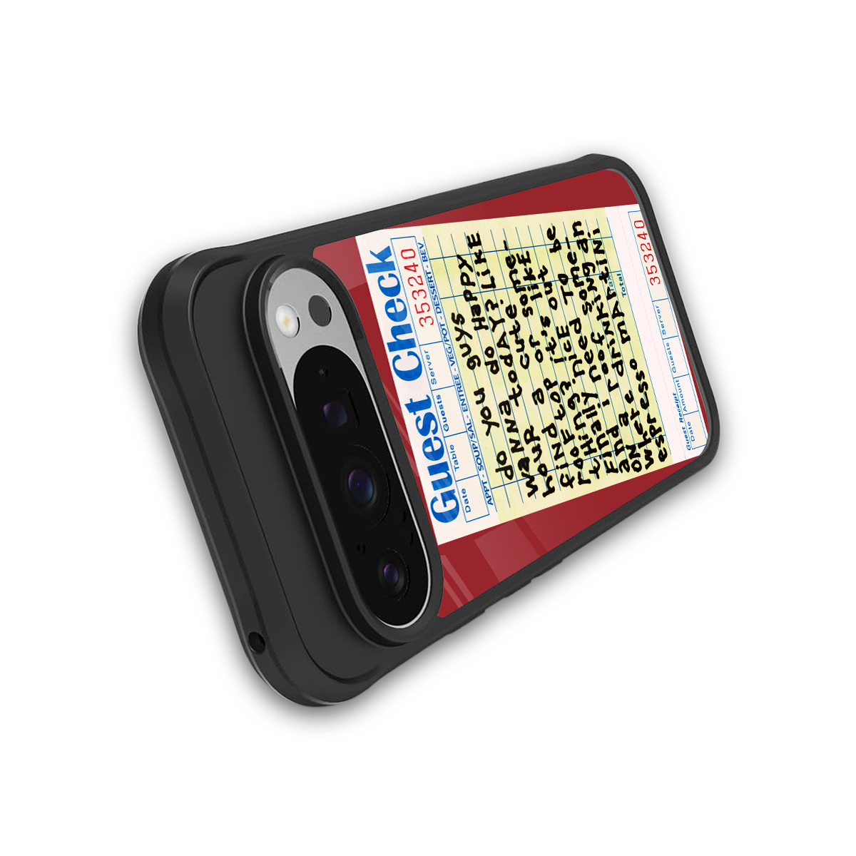 happy hour back phone cover | glass case for google pixel 9 pro