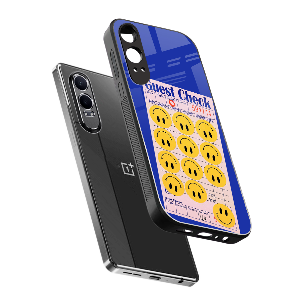 happy meals back phone cover | glass case for oneplus nord ce 4 lite