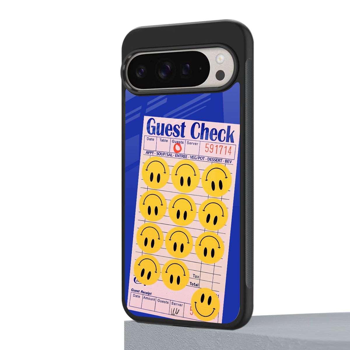 happy meals back phone cover | glass case for google pixel 9 pro