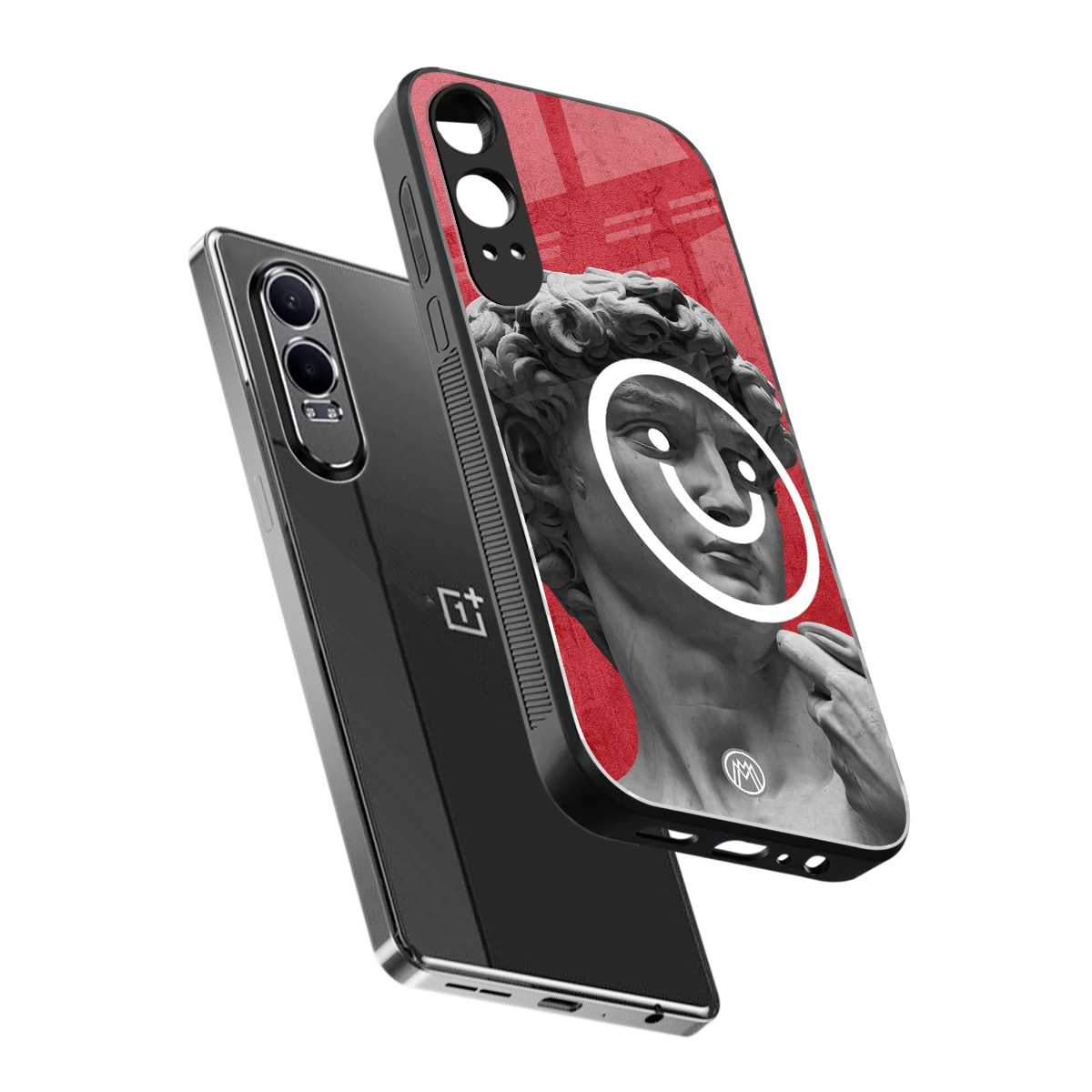 happy michelangelo back phone cover | glass case for oneplus nord ce 4 lite