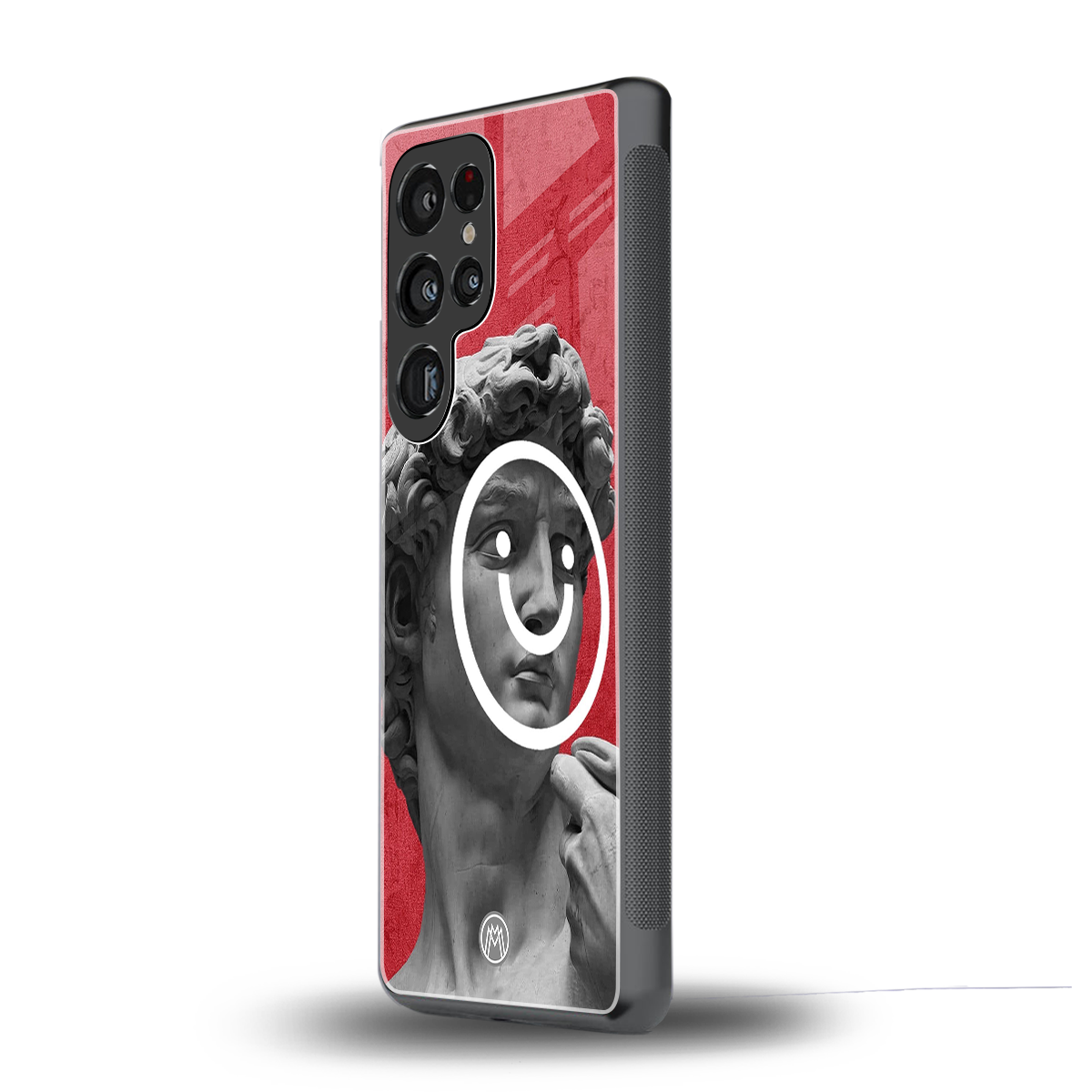 happy michelangelo back phone cover | glass case for samsung galaxy s25 ultra