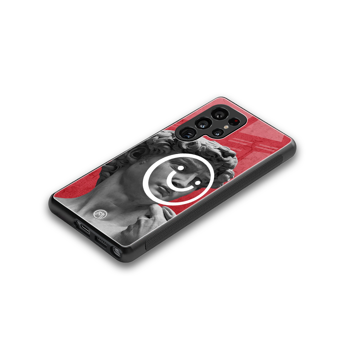 happy michelangelo back phone cover | glass case for samsung galaxy s25 ultra