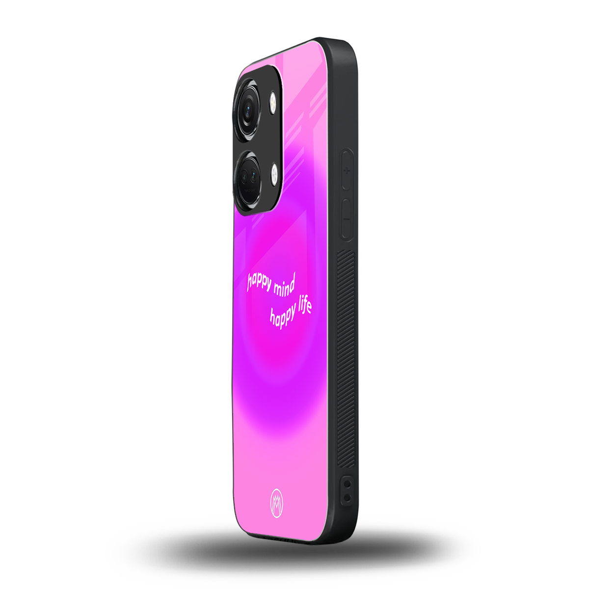 happy mind back phone cover | glass case for oneplus nord 3