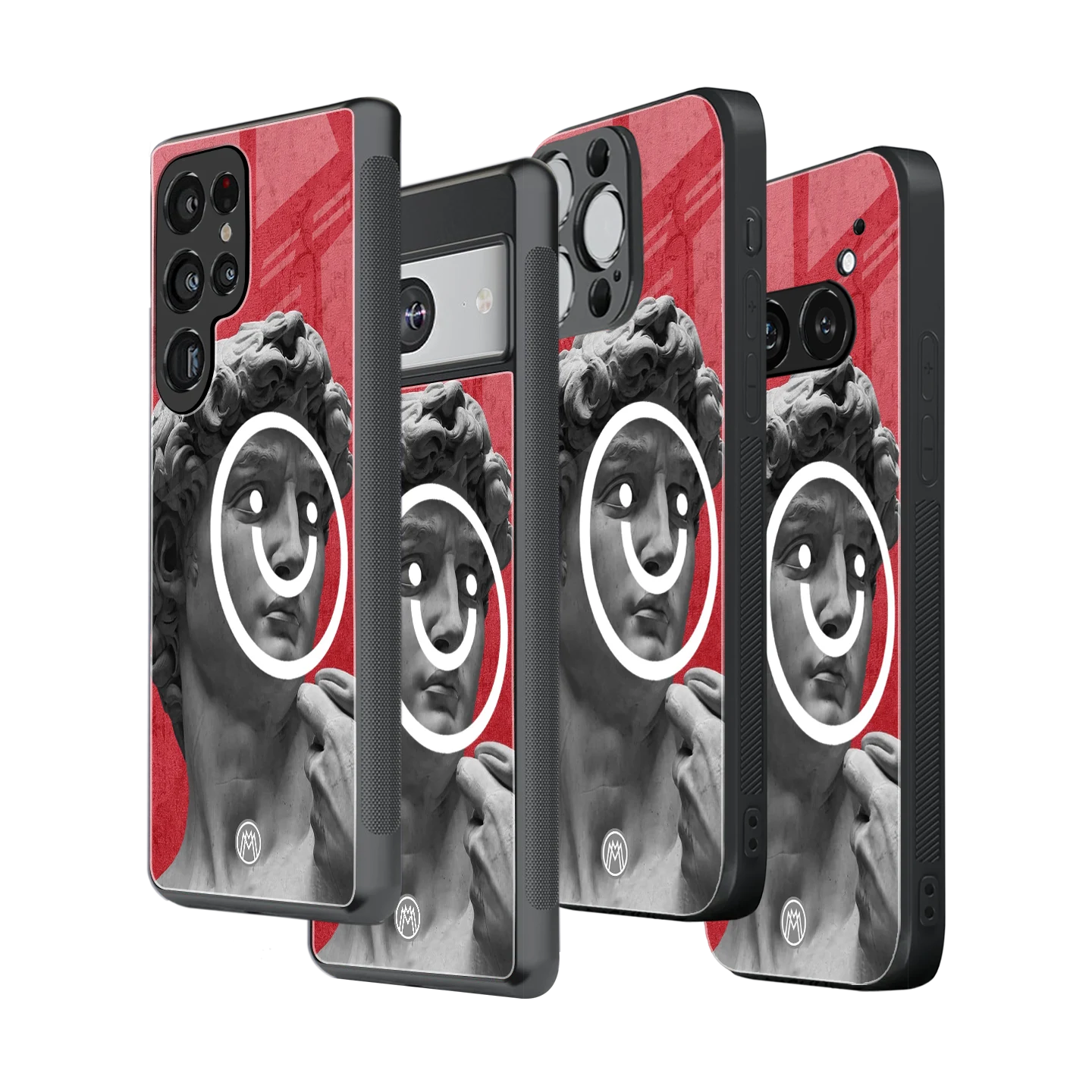 Stylish Glass Back Case for All Smartphones โ iPhone, Samsung, OnePlus, Pixel, Redmi, Oppo, Vivo, Motorola