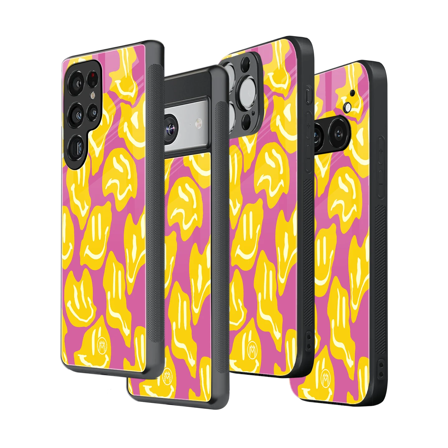 Stylish Glass Back Case for All Smartphones โ iPhone, Samsung, OnePlus, Pixel, Redmi, Oppo, Vivo, Motorola